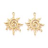 304 Stainless Steel Pendants X-STAS-T065-07G-1