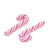 Christmas Candy Cane Handmade Polymer Clay Beads CLAY-P005-04-3
