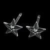 Resin Stud Earring Findings X1-FIND-H046-11-2