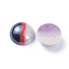 Opaque Glass Cabochons GGLA-S038-12-10mm-2