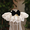 Bowknot Polyester Dog Bibs AJEW-WH0651-22C-01-4