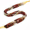 Natural Mixed Gemstone Beads Strands G-D080-A01-02-26-1