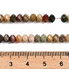 Natural Alashan Agate Beads Strands G-G277-B01-3x5mm-5