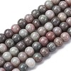 Ombre Effect Dyed Glass Beads Strands GLAA-T031-01O-12-1