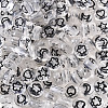 Transparent Acrylic Beads TACR-YW0001-12B-1