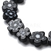 Handmade Millefiori Lampwork Beads Strands LAMP-F035-09H-3