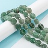 Natural Green Aventurine Beads Strands G-C182-11-2