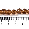 Handmade Gold Sand Lampwork Beads LAMP-Z009-01G-5