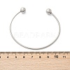 304 Stainless Steel European Style Torque Bangles Making PPJ-G001-04P-A-5