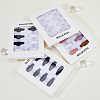 SUPERFINDINGS 4 Box 4 Colors Plastic Blank Oval Scarf Safety Pins FIND-FH0006-55-3