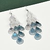 430 Stainless Steel Shell Shape Dangle Earrings EJEW-A137-03P-02-2