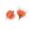 Faux Mink Fur Tassel Pendant Decorations FIND-S300-37S-3