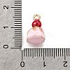 Alloy Enamel Charms ENAM-D303-03G-03-3