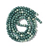 Baking Paint Glass Bead Strands GLAA-H031-01A-07-3