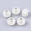 Resin Rhinestone European Beads RPDL-T002-04K-1