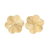 Ion Plating(IP) 304 Stainless Steel Stud Earring Findings STAS-P357-01C-G-2
