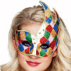 Party Paper Face Masks AJEW-CJ0004-06-7