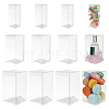 BENECREAT 30Pcs 3 Styles Rectangle Transparent Plastic PVC Box Gift Packaging CON-BC0007-29-1