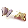 Dyed & Heated Natural Agate Display Decorations DJEW-M011-01G-2