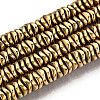 Electroplate Non-magnetic Synthetic Hematite Beads Strands G-N0321-07K-1