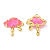 Translucent Resin Pendants KK-C023-04A-1