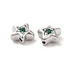 Brass Cubic Zirconia Beads KK-Q773-01P-04-2