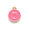 Alloy Enamel Pendants ENAM-S124-01B-03C-2