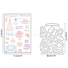 GLOBLELAND PVC Plastic Stamps DIY-GL0001-86-2