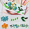 Rectangle 36 Colors Quilling Paper Strips DIY-PH0008-03A-WH-7