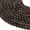 Natural Smoky Quartz Beads Strands G-C280-B09-6mm-4