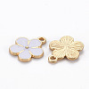 Alloy Enamel Pendants ENAM-N055-033G-NR-3