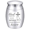 CREATCABIN Alloy Cremation Urn AJEW-CN0001-88A-1