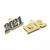 Alloy Enamel Pendants LS-PALLOY-T078-03B-2