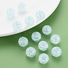 Transparent Crackle Acrylic Beads MACR-S373-66B-N11-7
