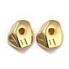 Rack Plating Eco-friendly Brass Beads KK-M257-07G-1
