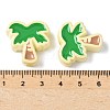 10Pcs Acrylic Enamel Beads OACR-H048-01A-01-3
