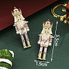 Alloy Enamel Stud Earrings FS-WG7AF48-13-1