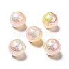 UV Plating Iridescent ABS Plastic Beads SACR-A001-05A-2