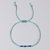 Adjustable Glass Seed Beaded Friendship Braided Bracelets for Daily Wear and Gifts BE2039-9-1