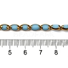 Electroplate Glass Beads Strands EGLA-P061-02A-10-4