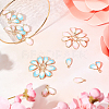 SUNNYCLUE 24Pcs 2 Style Alloy Enamel Pendants FIND-SC0002-10-4