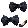 Polyester Bowknot Shoe Decorations AJEW-WH0323-25F-2