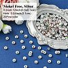240Pcs 12 Colors Brass Grade A Rhinestone Spacer Beads KK-YW0002-34S-4