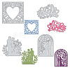 Wedding Frame Carbon Steel Cutting Dies Stencils DIY-DM0001-30-1