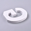 Wooden Letter Ornaments WOOD-WH0102-07-2