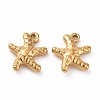 201 Stainless Steel Charms STAS-G071-06G-1
