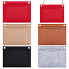 WADORN 5Pcs 5 Colors Wool Felt Purse Organizer Insert FIND-WR0007-40A-1