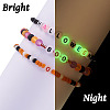 500Pcs 5 Styles Acrylic Beads MACR-TA0001-34-5