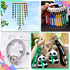 600Pcs 2 Colors Brass Split Rings KK-SP0001-82A-6