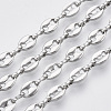 304 Stainless Steel Coffee Bean Chains STAS-R100-24-4